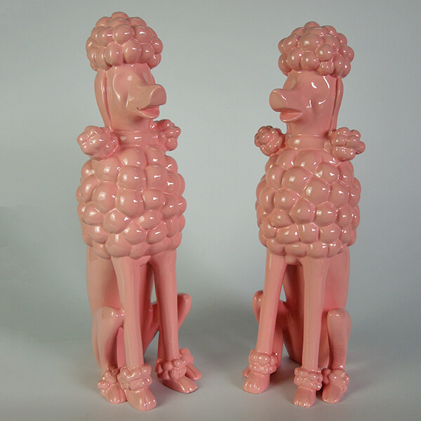 Poodle figurine