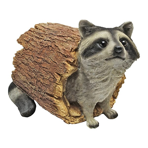 Polyresin Realistic Lifelike Raccoon Statue