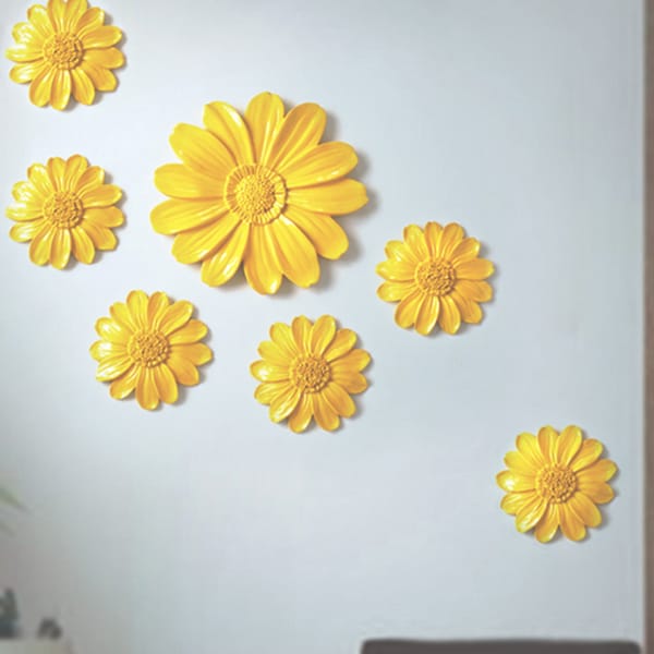 Resin Sunflower Decor 