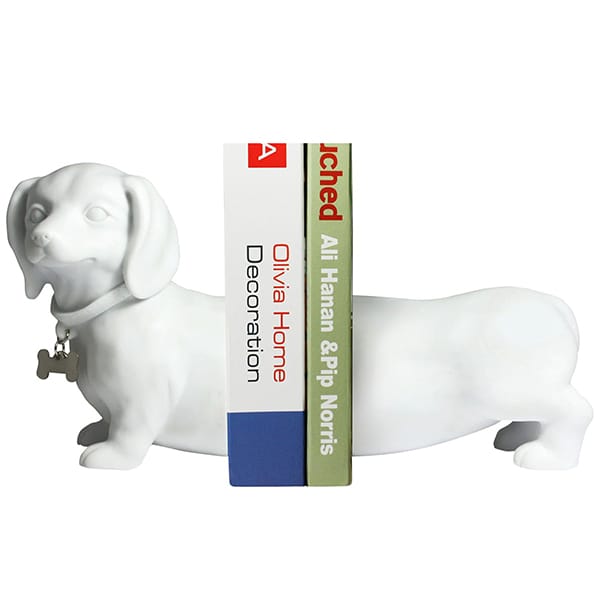 Dachshund bookends