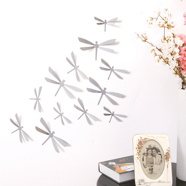 PVC Dragonfly Wall Sticker