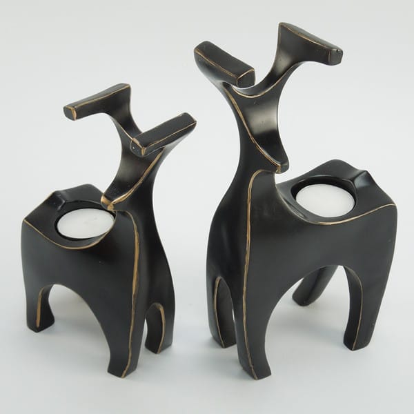 Deer Candle Holders