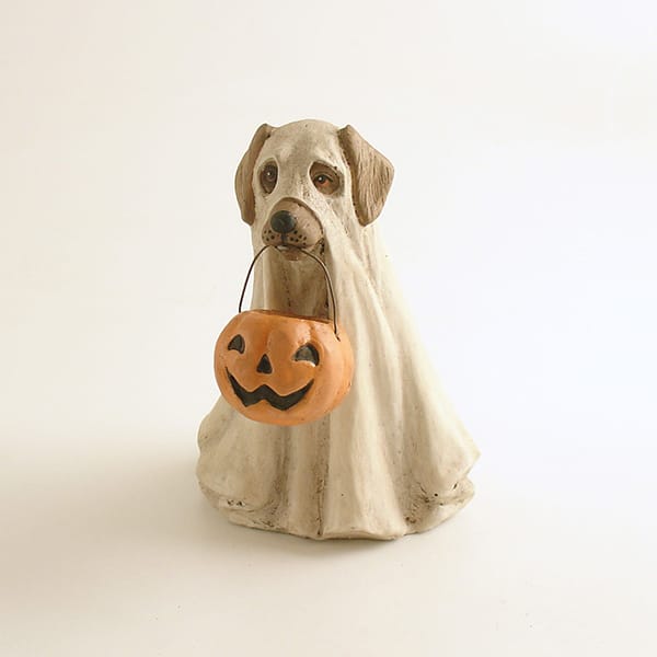 Resin Halloween Dog Figurine 