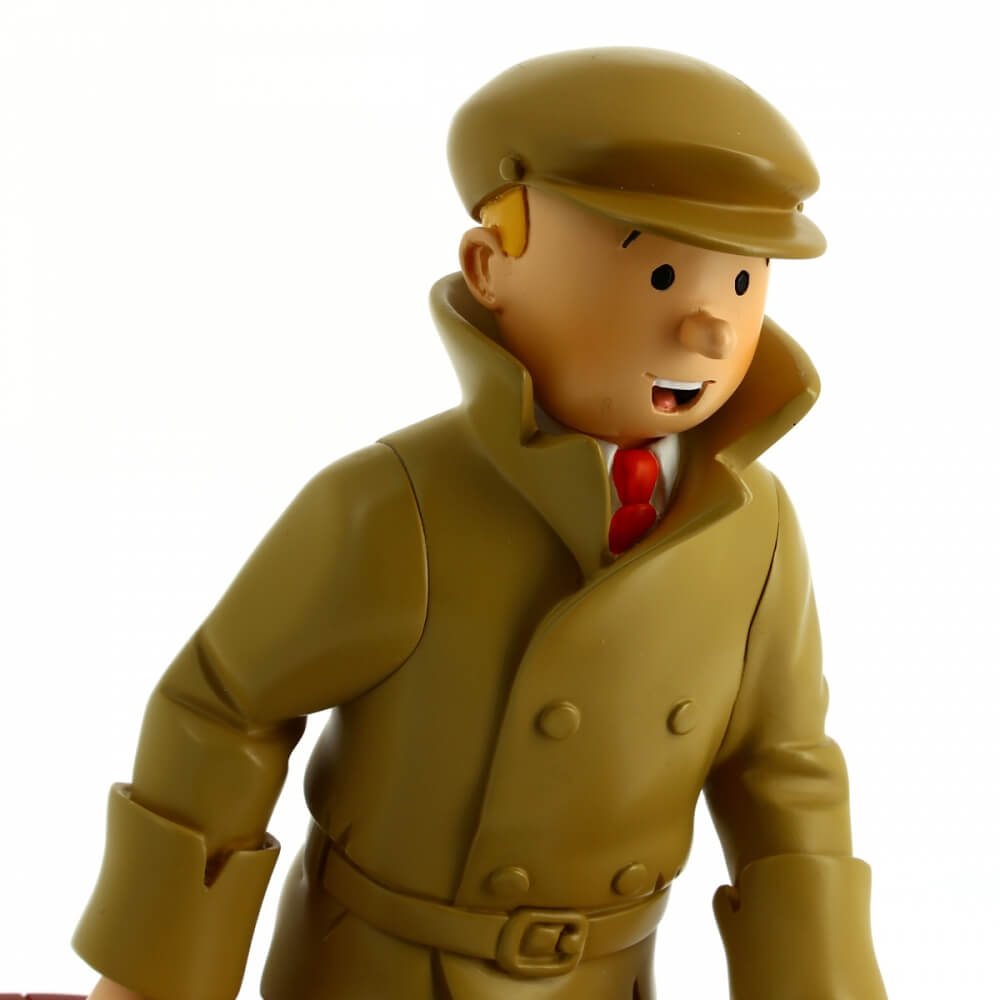 tintin resin figure