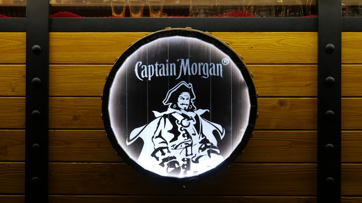 Captain Morgan Illuminated billboard