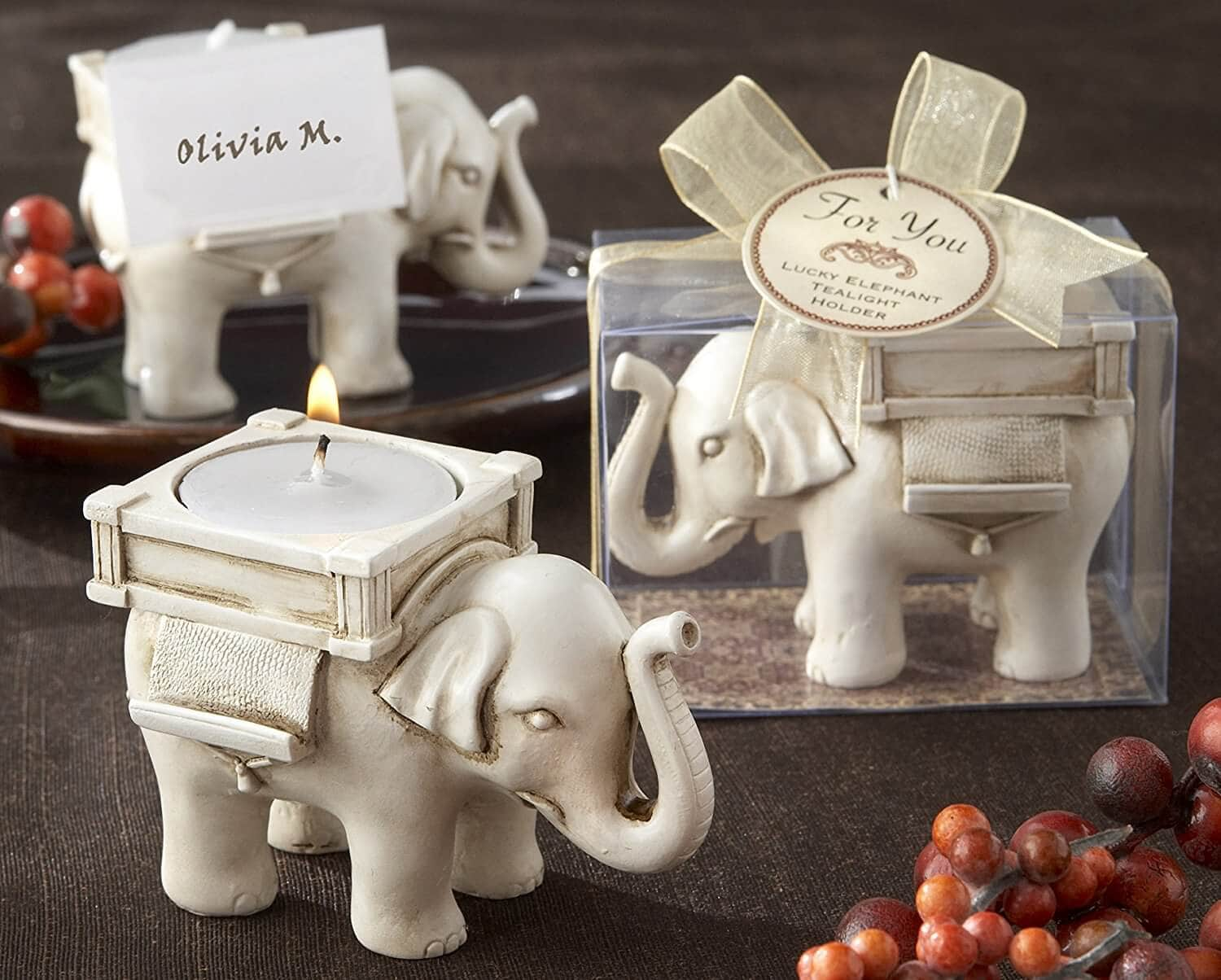 Elephant Candle Holder