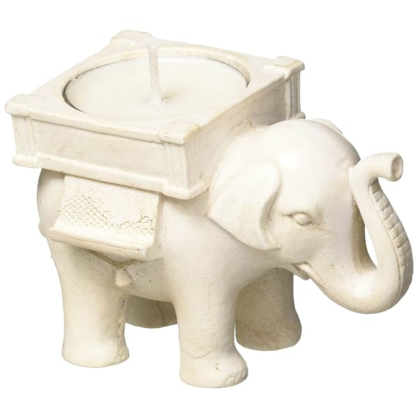 Lucky Elephant Tea Light Candle Holder
