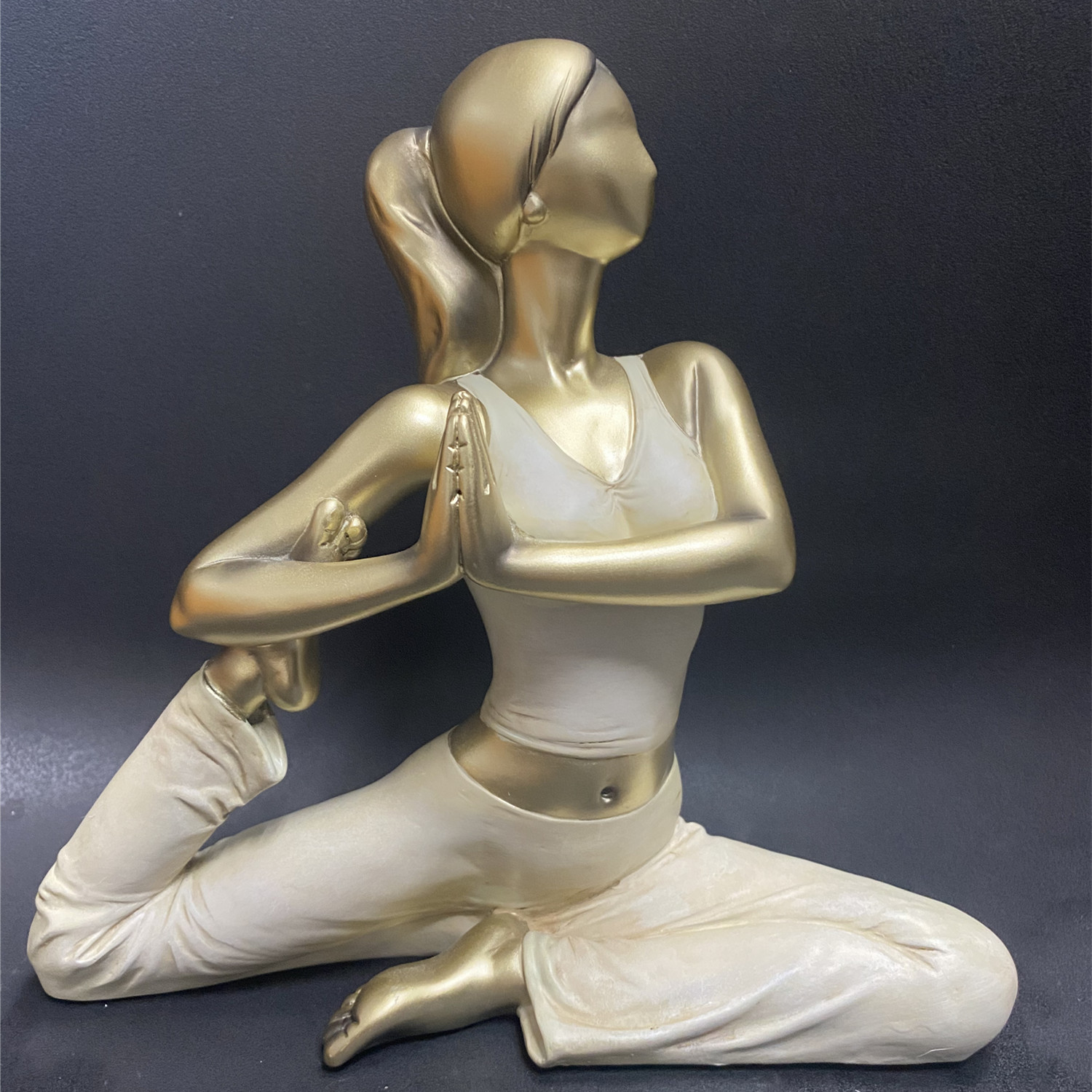 Elegance Table Decoration Resin YOGA figurine set Yoga Statue 